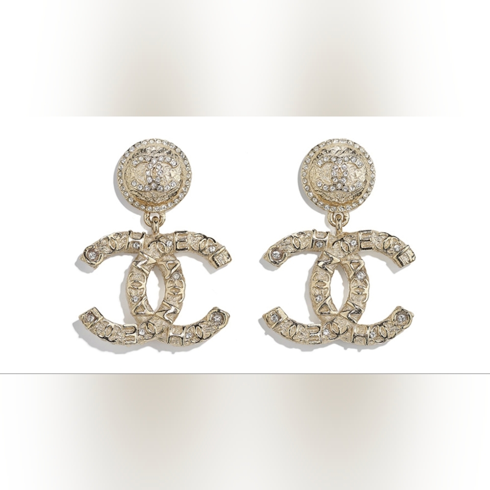 Chanel 21p gold earrings - Picture 6 of 6